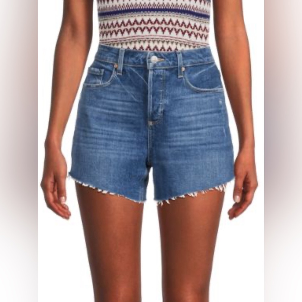 Noella Whiskered Denim Shorts